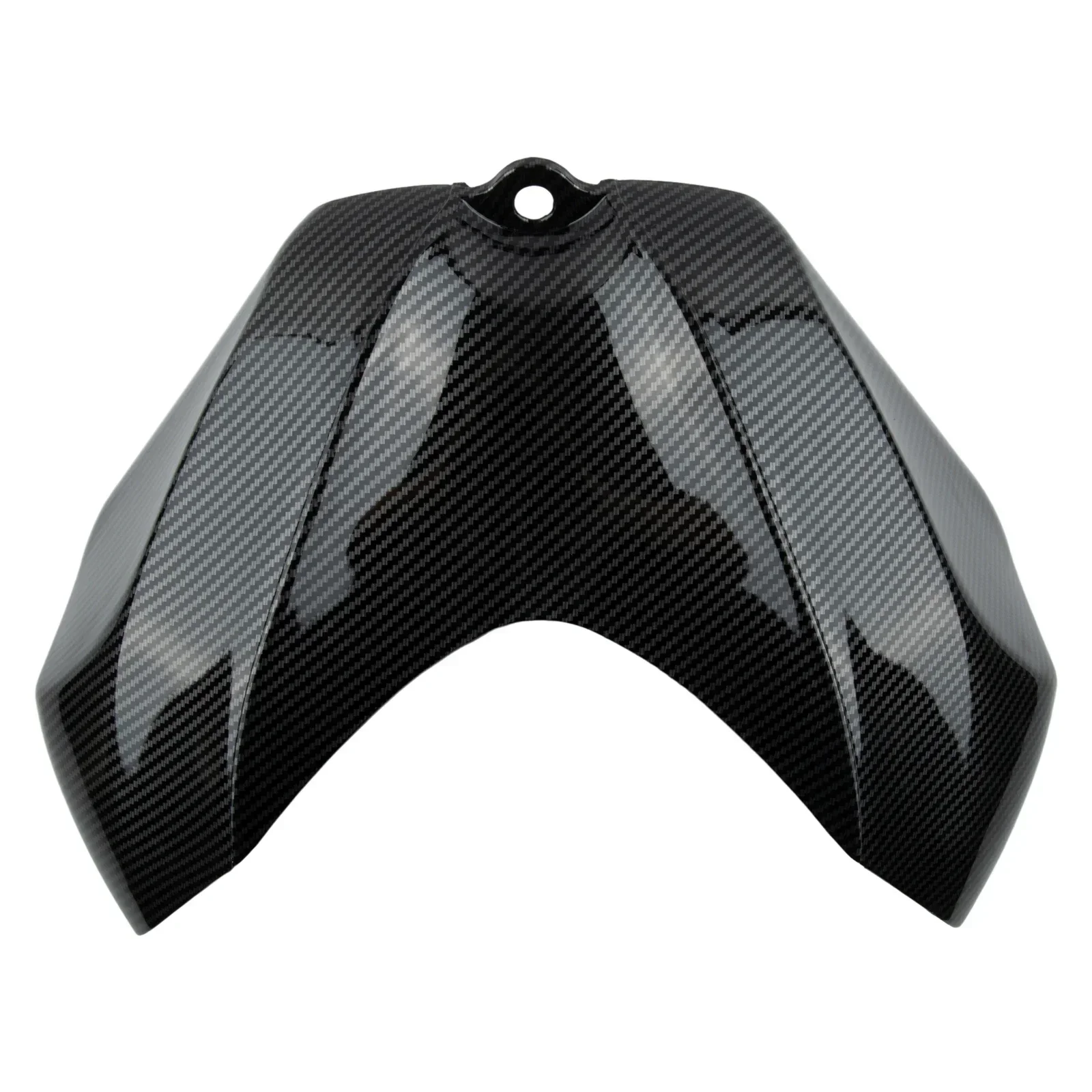 

For Suzuki GSXR 600 750 2006 2007 Carbon Fiber Front Gas Tank Cover Fairing Cowl Pre Drilled Holes ABS Construction