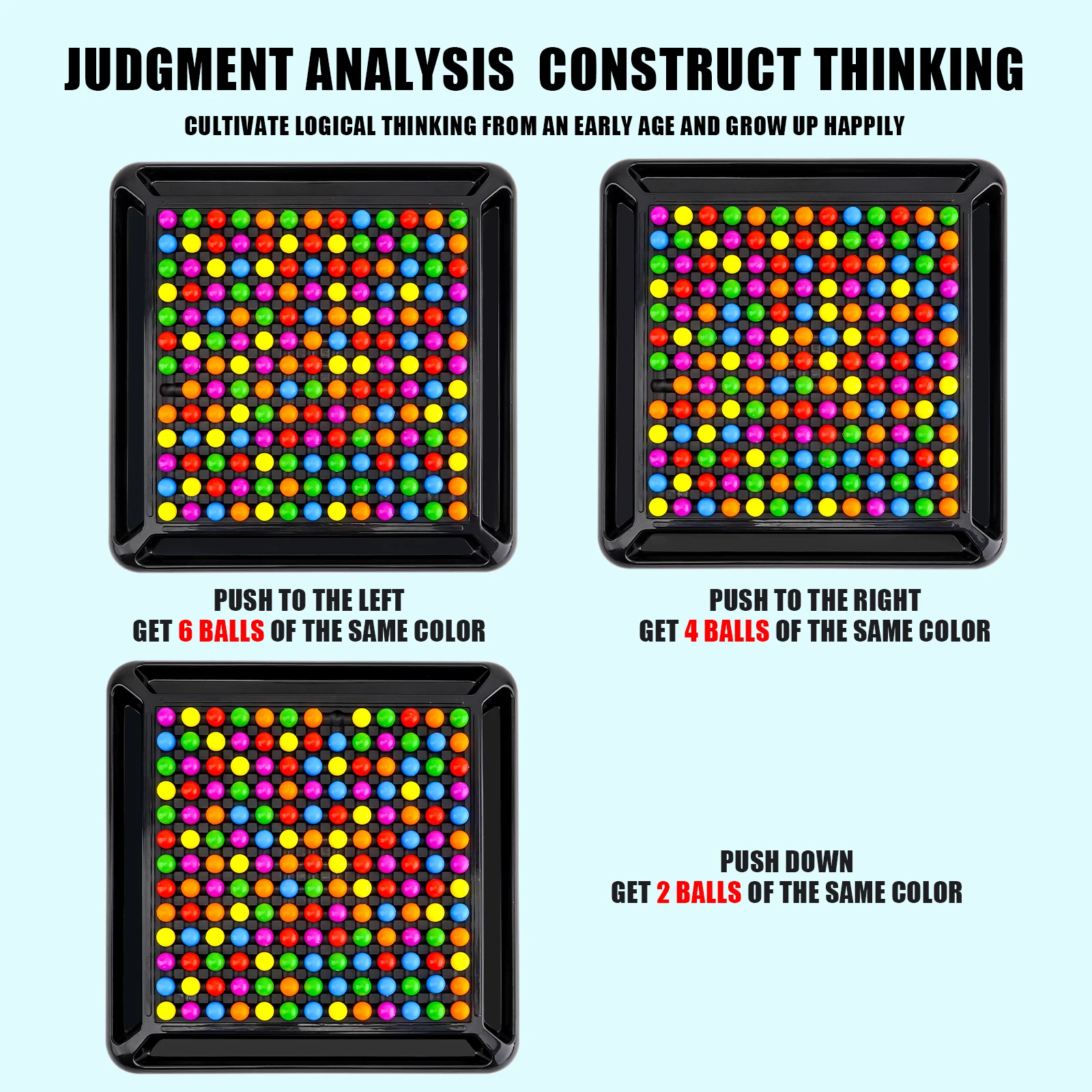 Parent Child Interaction, Happy Rainbow, Fun Game, Chessboard, Toys, Logic, Focus, Children'S Cognitive And Thinking Training