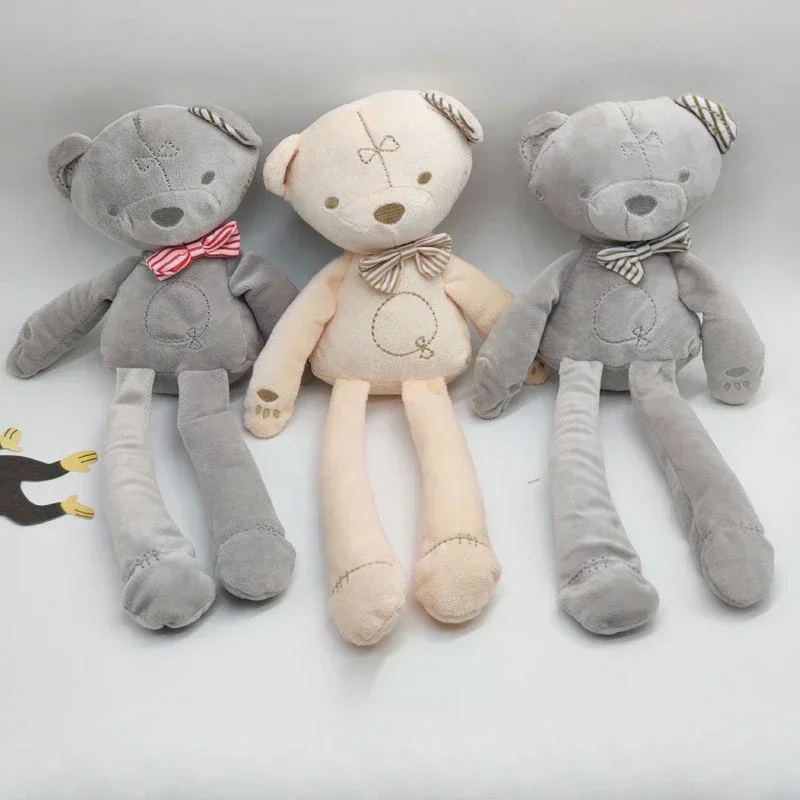 귀여운 만화 긴 귀 토끼 인형, 아기 부드러운 봉제 장난감, 토끼 잠자는 메이트, 어린이 봉제 동물 장난감