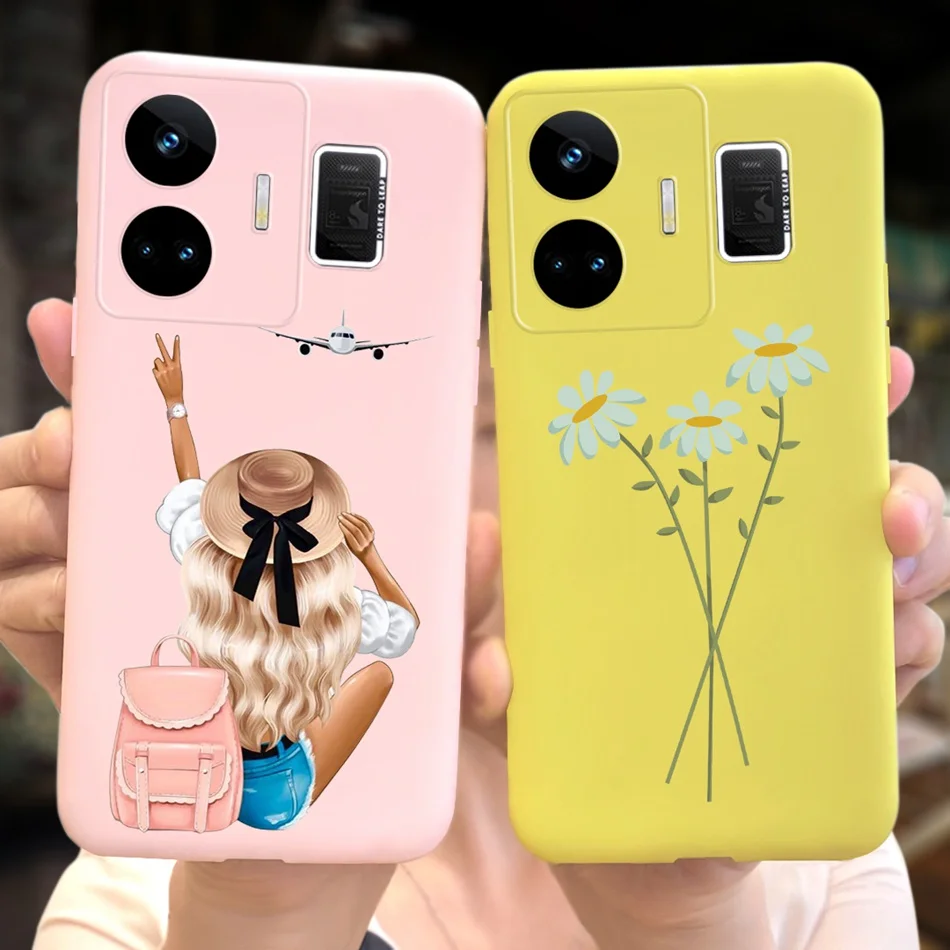 For Realme GT Neo 5 Case 2023 New Fashion Soft Silicone TPU Jelly Cover For Realme GT Neo5 RMX2706 Phone Bumper