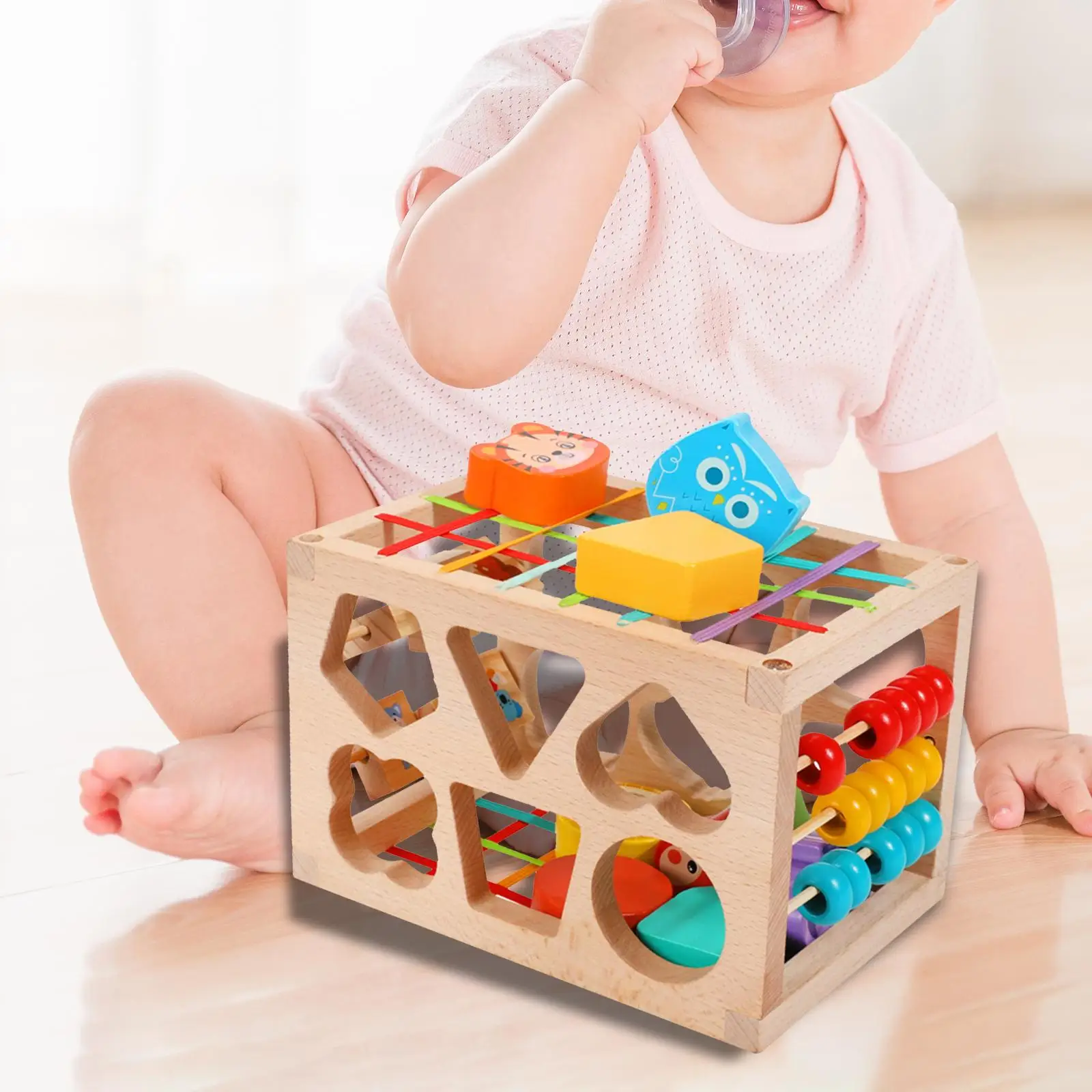 Shape Classification Toys Matching Shape Sorter Matching Activity Sensory Bin