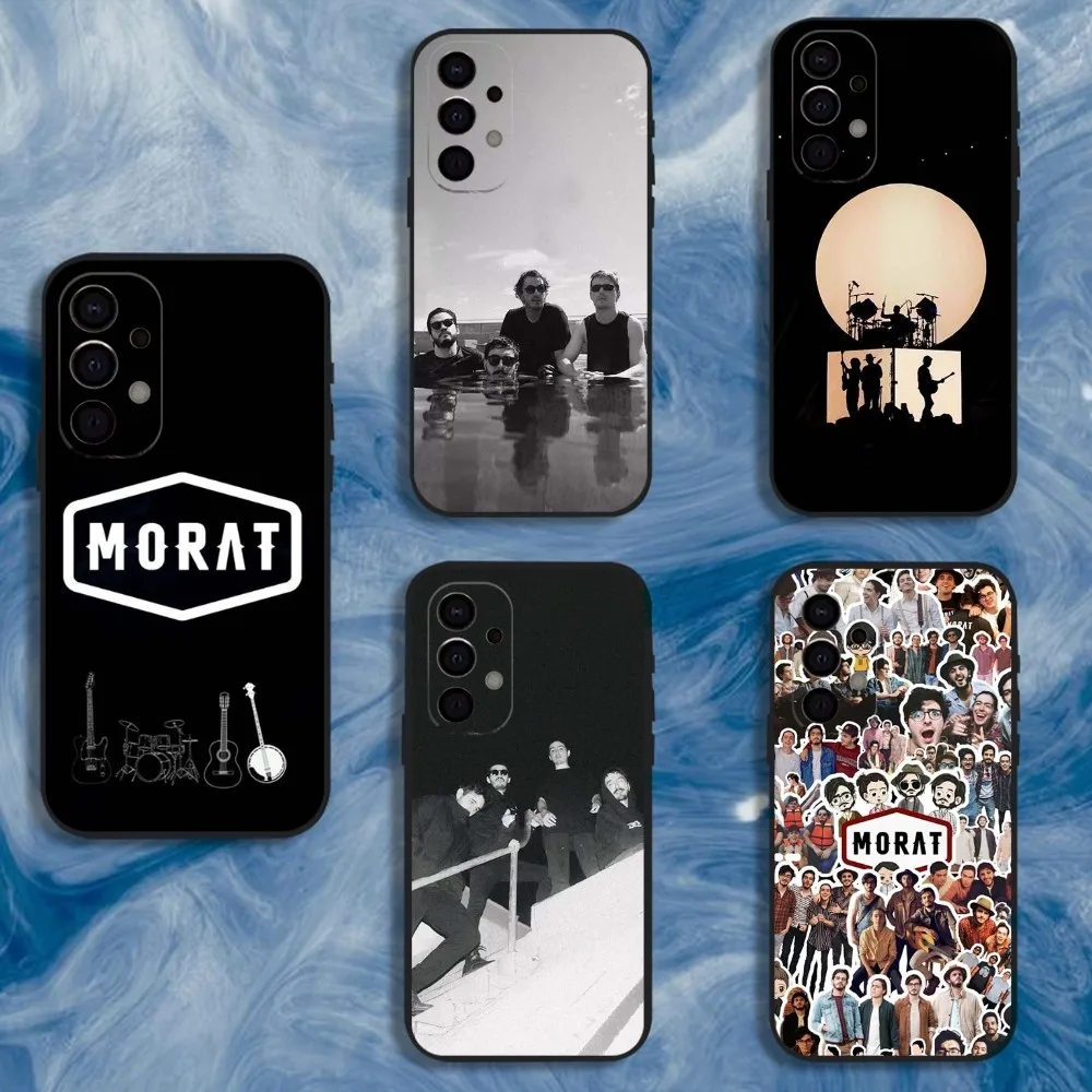 

M-Morat Band Phone Case For Samsung S25,S24,S21,S22,S23,S30,Ultra,S20,Plus,Fe,Lite,Note,10,9,5G Black Cover