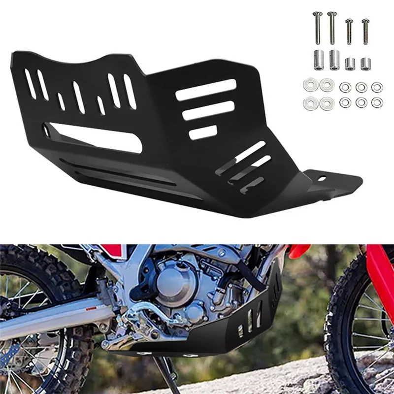 

Premium Motorcycle Accessories Under Engine Protection Cover For HONDA CRF300L CRF 300L Skid Plate Engine Guard Chassis Cover