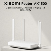 XIAOMI Router AX1500 2.4G/5.0GHz WiFi 6 Dual Band Mesh WiFi 6 Repeater Children Online Protection APP Control