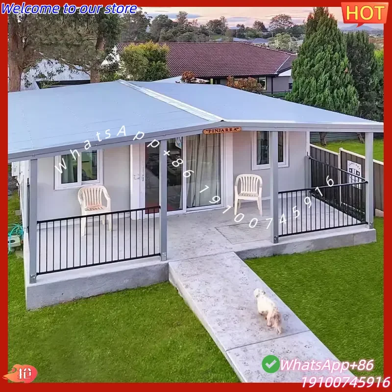 2026 Factory Direct Supply Customized Color Modern Flat Roof 40Ft Expandable Container House for Hotel Apartment Use