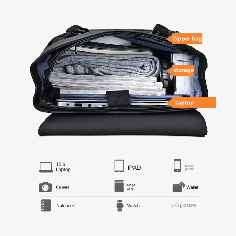 15.6 Polegada portátil mochila estudantes universitários bolsa de viagem à prova d15 água mochila de grande capacidade