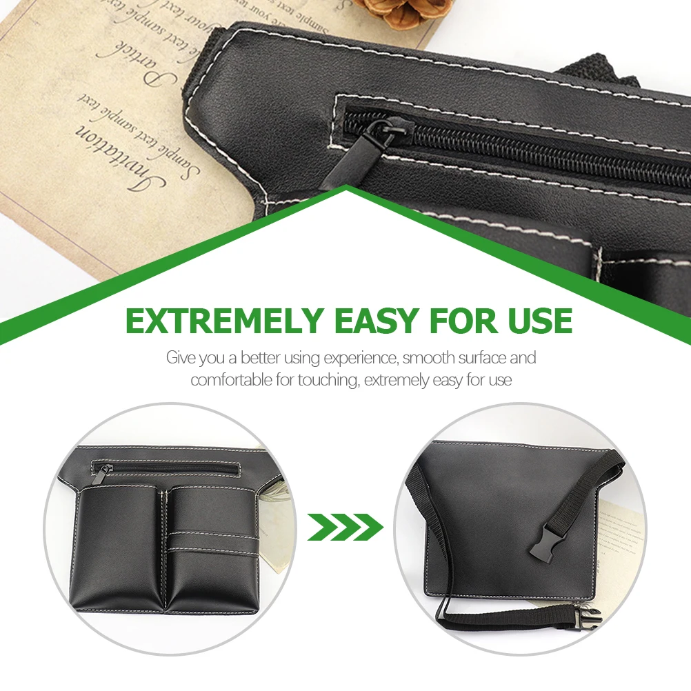 

Professional Hairdresser Scissor Bag Waterproof Shockproof Waist Pouch with Comfortable Grip for Barber Clippers Trimmers Shears