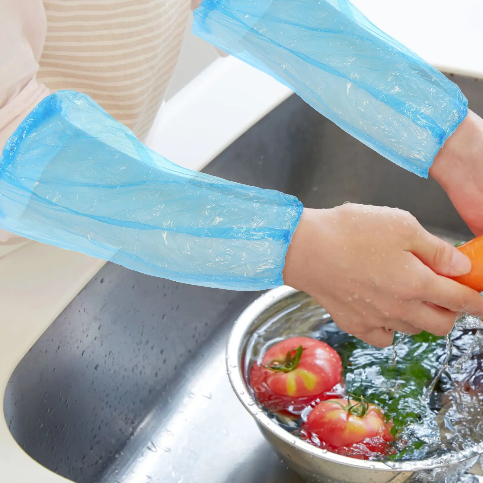 200pcs-disposable-plastic-arm-sleeves-waterproof-oilproof-kitchen-cleaning-sleeves-elastic-cuffs-for-adults-unisex-blue-40x22cm