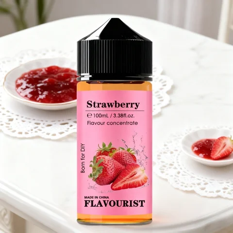 플레이버리스트 익은 딸기 향료 수용성 천연 향료 농축액 최고의 향료