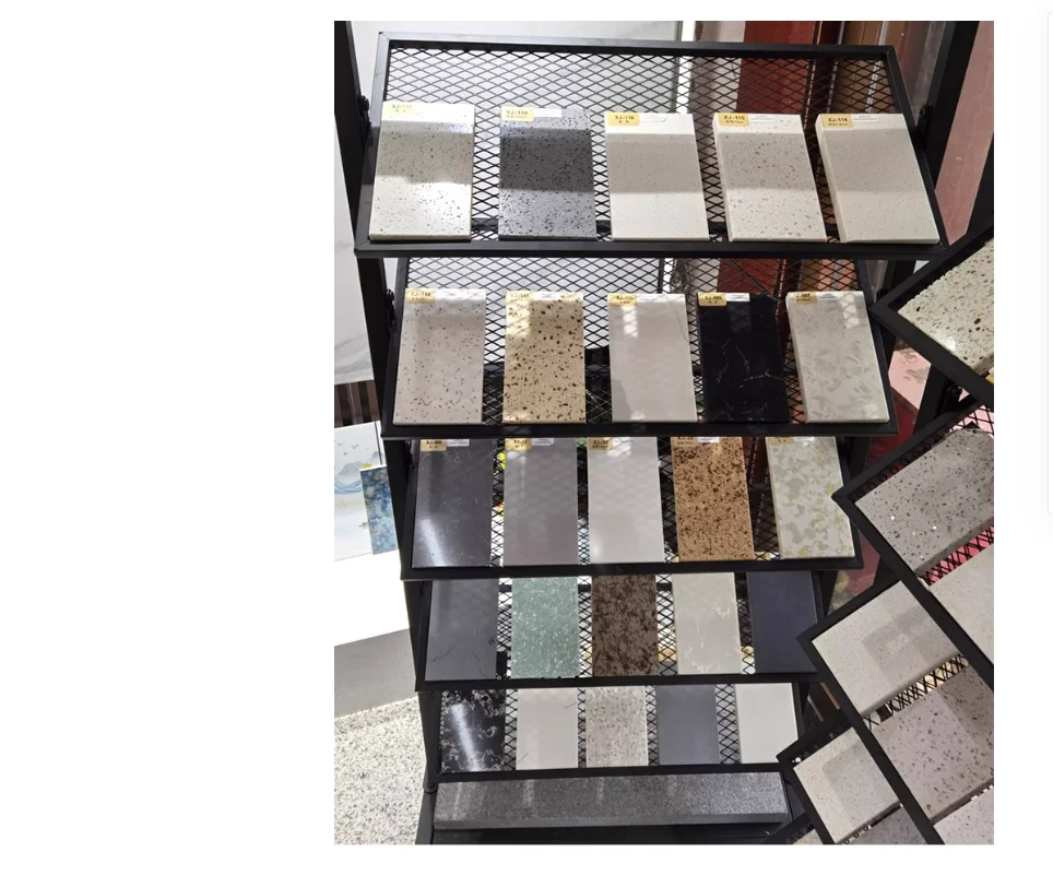 Tile sample display rack rack color card rack