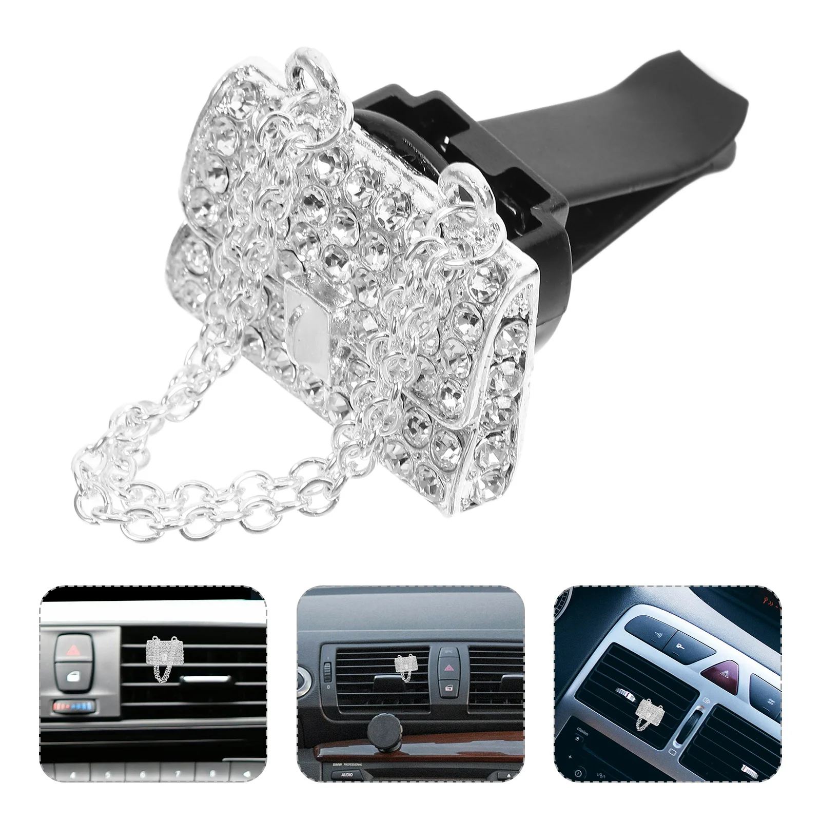 

Car Air Freshener Clip Stable Materials Refreshing Aroma Creative Design Cute Car Vent Diffuser Outlet Decoration