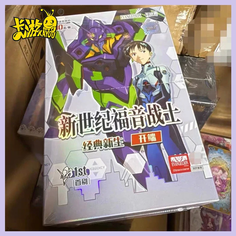 

Eva Card Neon Genesis Evangelion Classic Rebirth Original Kayou Beginning Series Unit-01 Ayanami Rei Asuka Anime Collection Card