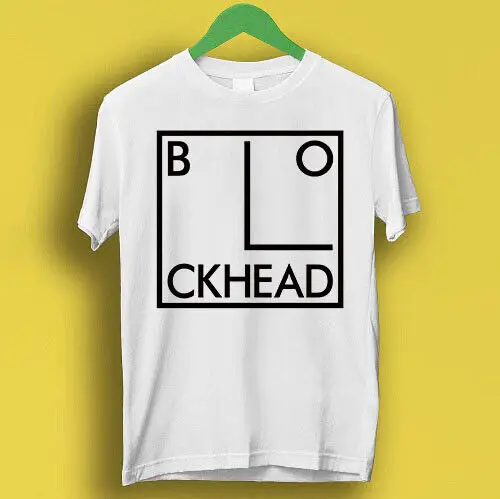 The Blockheads Logo Rock новая волнистая крутая Подарочная футболка P102