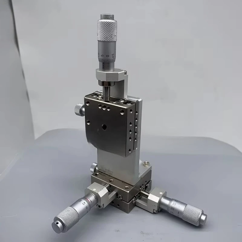 slide table BSB16-40A stainless steel manual three-dimensional adjustment platform