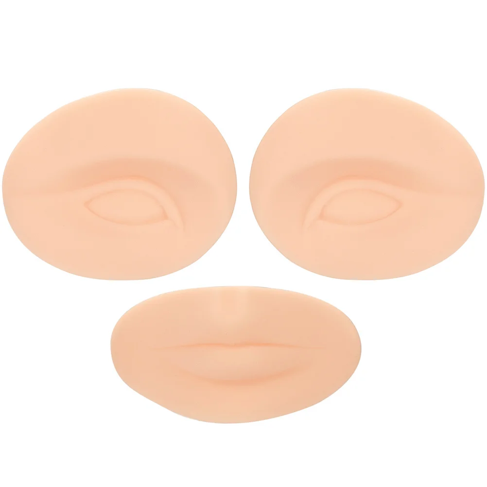 

Tattoo Practice Professional Makeup Skin Face for Board Silicone Mannequin Eyebrow