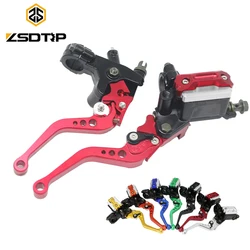 ZSDTRP-Frein et Embrayage Hydrauliques Universels pour Moto, Levier de Réservoir à Intervalles Maitres pour Liqu300CC, 22mm, 7/8 Pouces