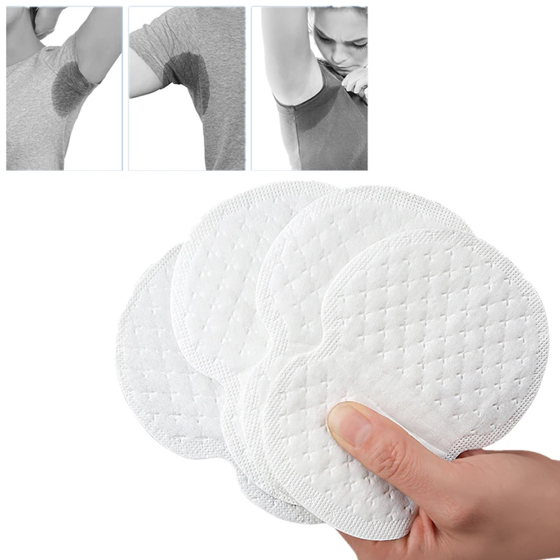 20Pcs Unisex Sweat Pads Summer Deodorants Underarm Anti Perspiration Sweat Pads Disposable Armpit Absorb Sweat Shield Pads