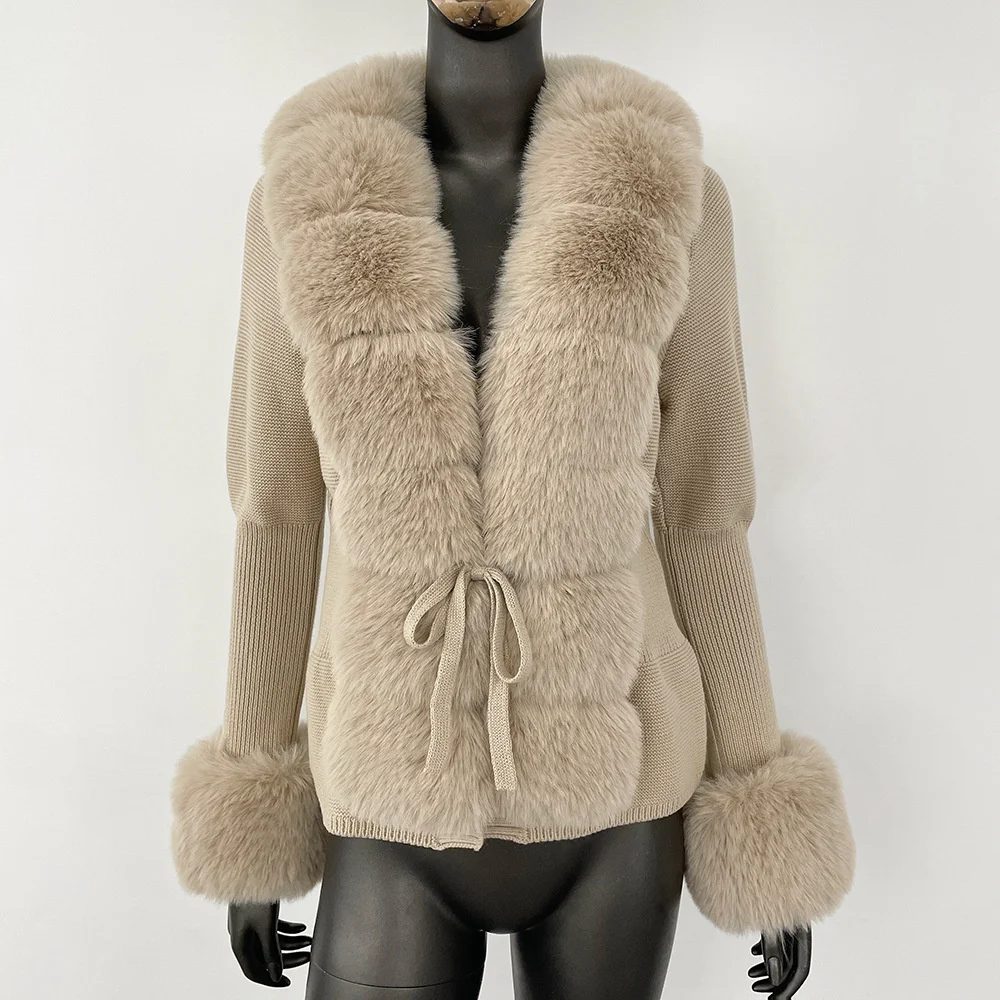 2025 Cappotto di pelliccia invernale da donna Collo di pelliccia Giacca da donna calda casual y2k Abbigliamento Cappotto di alta qualità di nuova moda Reggiseno della tuta sportiva