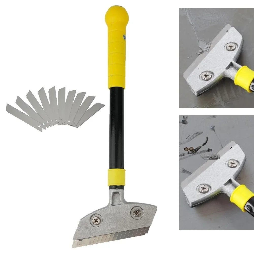 Imagem -02 - Lâminas de Substituição Maçante Quebrado Raspador Limpeza Putty Blades para Remover Tinta Mancha Mão Ferramentas Limpas Aço Inoxidável 10