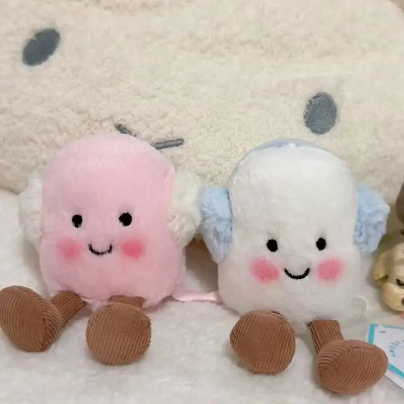 【Auf Lager】JellyCat UK Ohrenschützer Marshmallow Plüschtier Niedliche rosa blaue Marshmallow Stoffpuppe Paar Plüschtiere Weiche Geburtstagsgeschenke