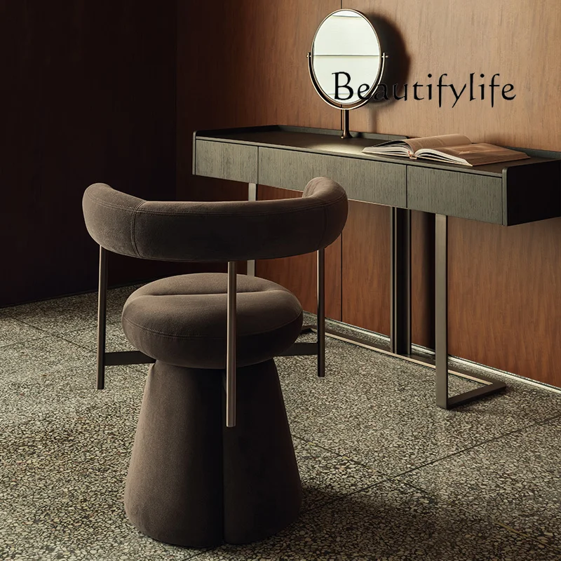 Italian solid wood dresser modern simple bedroom small apartment makeup table