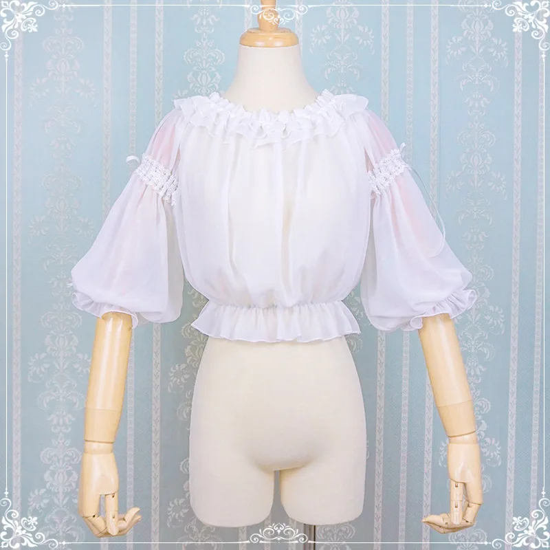 lolita alledaagse jurk Hoog getailleerde schattige Sweet Tie Lolita jsk Halterjurk