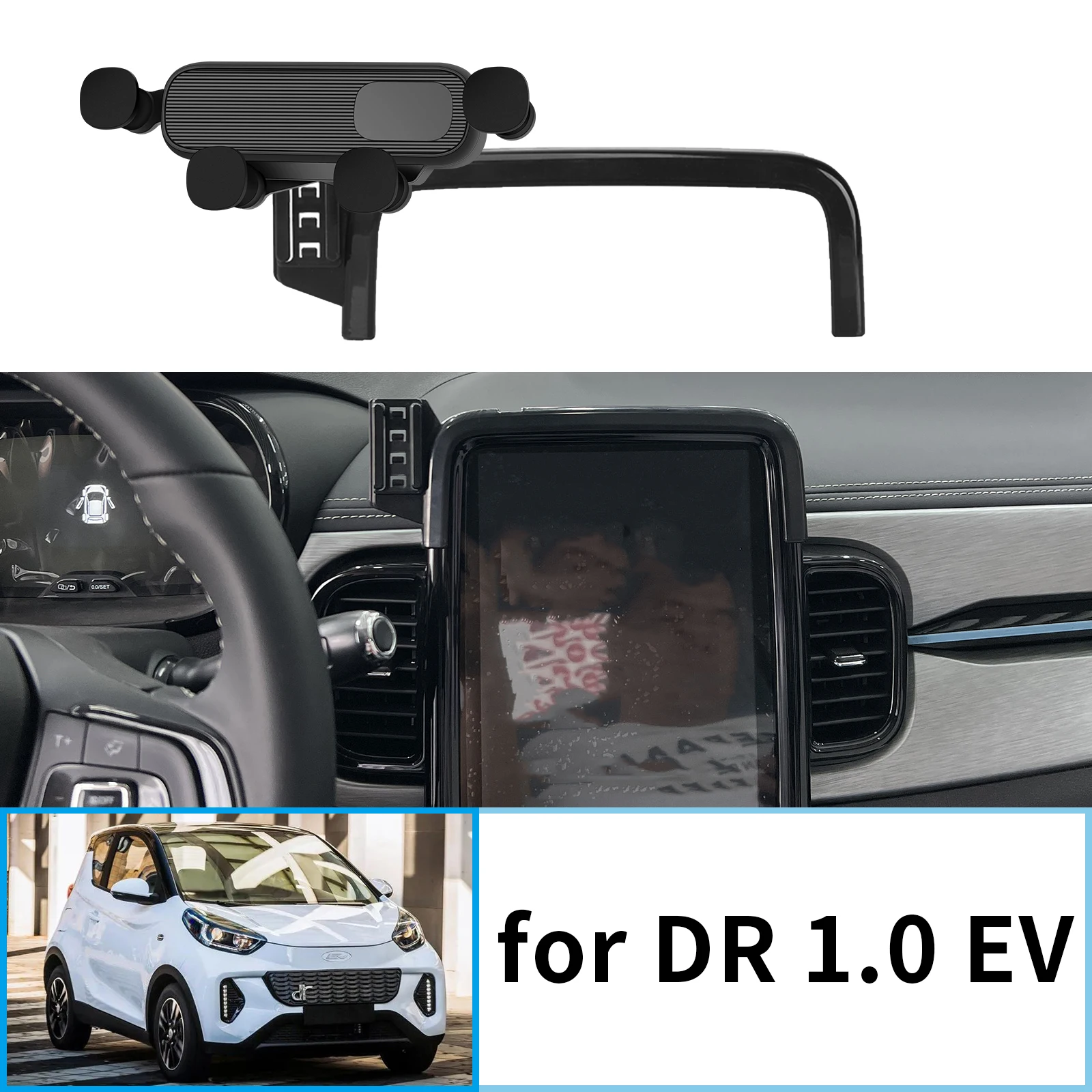 

Car Mobile Phone Holder for DR 1.0 EV 2023 2024 2025 GPS Bracket Navigation Stand Auto Accessories