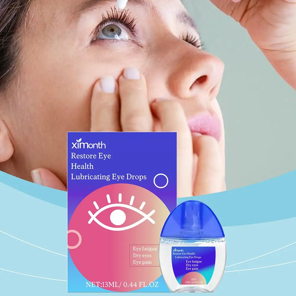 10ml Cool Eye Drops Cleaning Eyes Symptom Relieves Massage Removal Care Fatigue Relax Discomfort O8p9