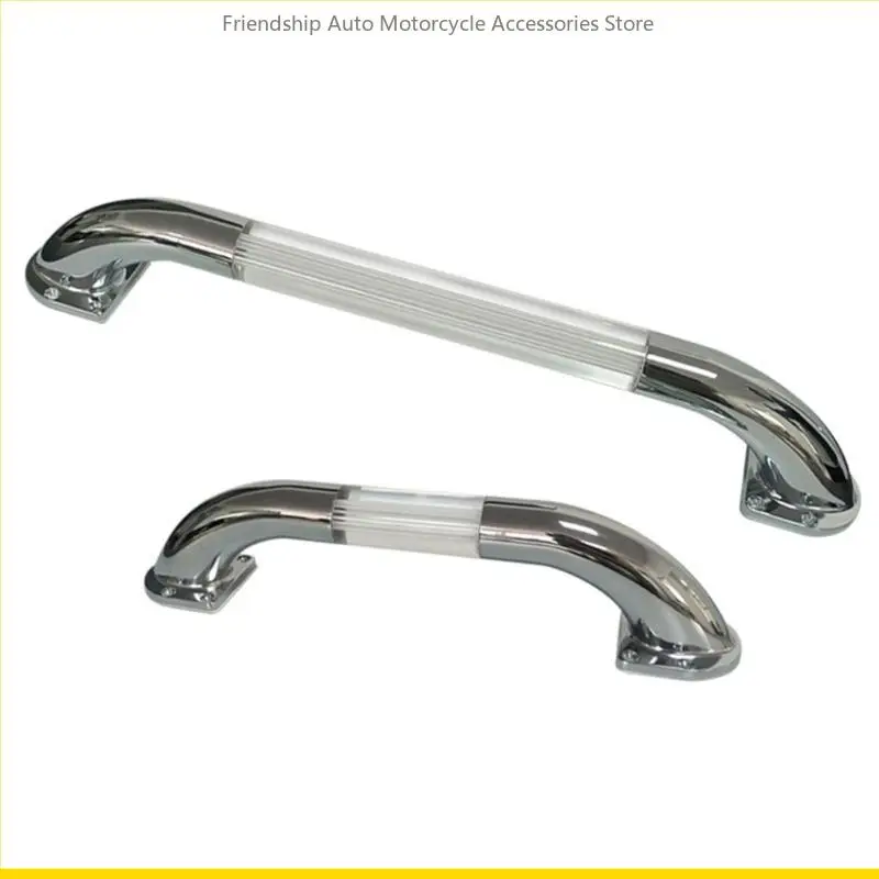 

SZCH Luminous Zinc Alloy Weather Resistant Molded RVs Grab Handle, Entry Step Support Grab Bar for RVs, Boats, and Trailers