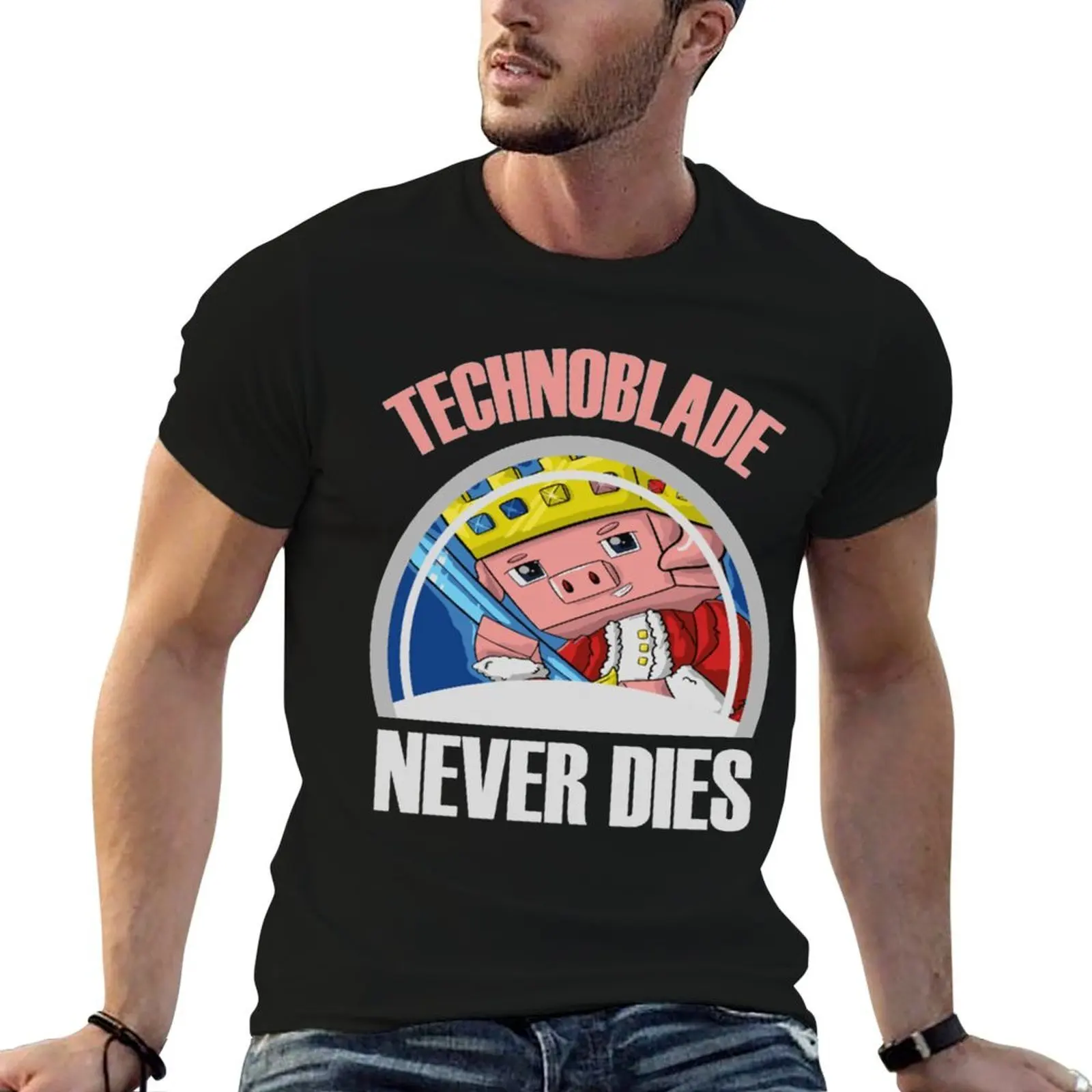 Technoblade T-Shirt cotton t shirts high quality cotton tshirt 100% t shirt for man 100 percent cotton T-Shirt