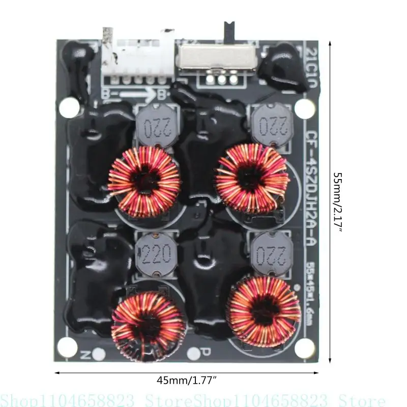 2A 10mV 4S Balance Board Lifepo4 LTO Lithiumbatterij Actieve Module Board Eenvoudig te installeren