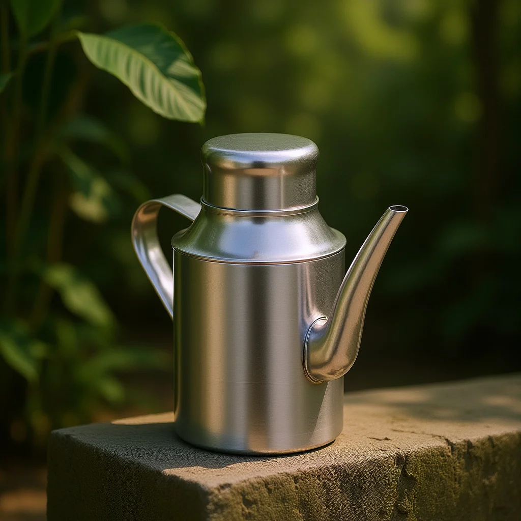 

Stainless Steel Oil Pot Leakproof Seasoning Bottle For Kitchen Storage Vinegar Cruet Cooking Dispenser Home Use Oil Can Kitchen