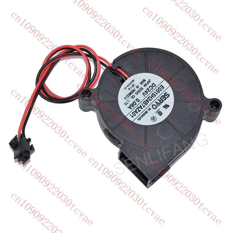 

NEW for E0515H24B7AZA01 DC 24V 0.08A 50x50x15mm 2-Wire Server Cooling Fan