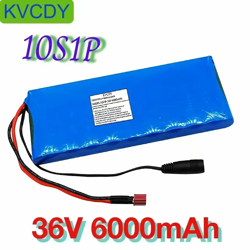 18650-Batterie lithium-ion10S1P, 36V, 6ah/6000mah, pour vélo, voiture, scooter électrique, ceinture, avec BMS 20a, 500W, nouveau