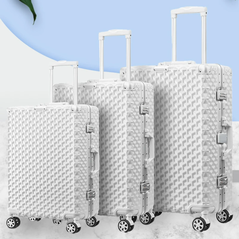 

20/24/28 inch New Large capacity travel luggage Wheel Carry on Trolley ABS+PC Aluminum frame Luggage Mute Universal Wheel