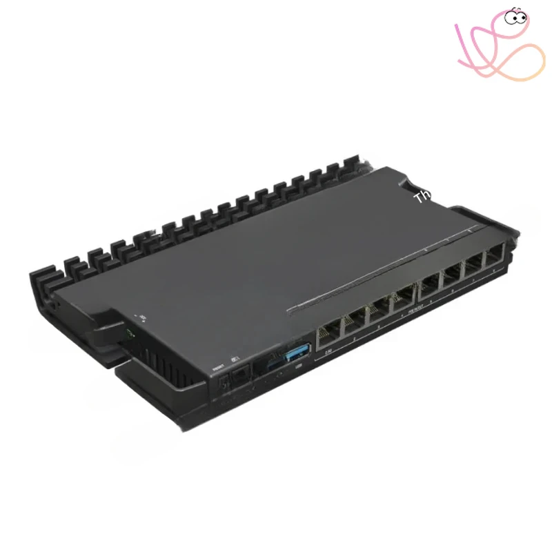 RB5009UPr/RB5009UG + S + IN Home Router With PoE-in And PoE-out On All Ports Small And Medium ISPs. 2.5/10 Gigabit Ethernet SFP+