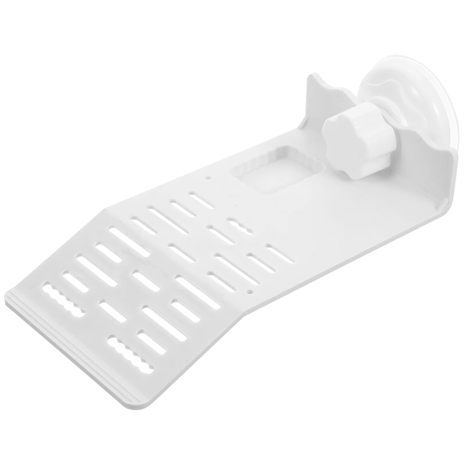 

Plastic Turtle Basking Platform with Suction Cup Small Size White Color for Aquarium Habitat Decorations Pet Supplies