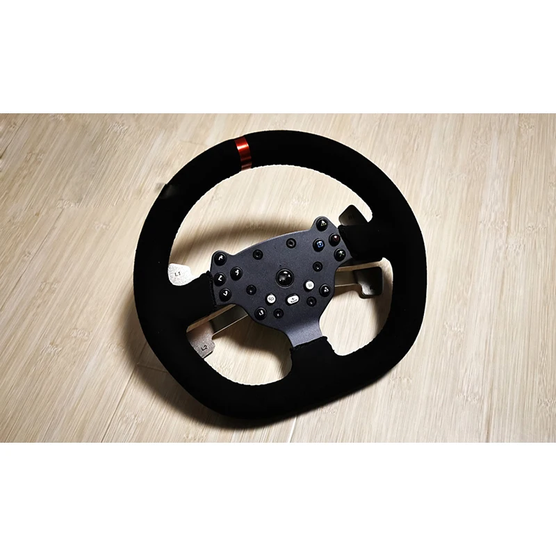 Carbon Fiber/Aluminum Alloy Steering Wheel Adapter Plate For PXN V10 Simulator Simracing Racing Car Game Parts F1