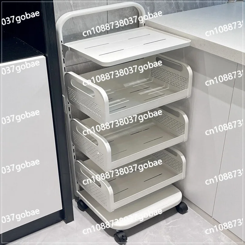 

Thickened vegetable rack, kitchen trolley, multi-layer pots and pans, household storage