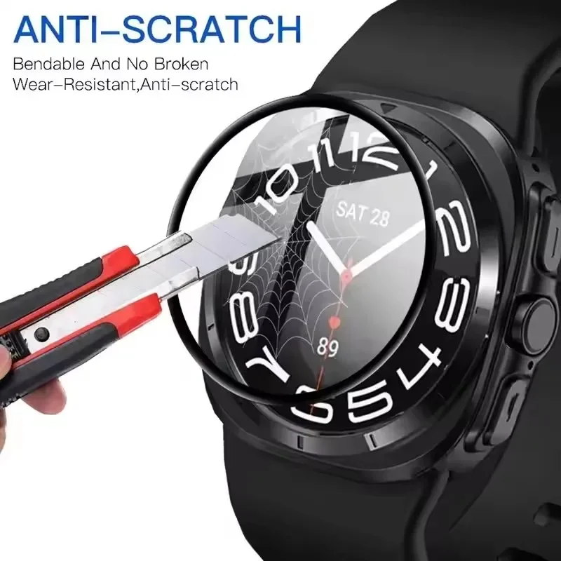 1-3PCS Screen Protector For Samsung Galaxy Watch 8 40mm 44mm TPU Protective Film For Galaxy Watch 8 Classic 46mm Anti-scarch