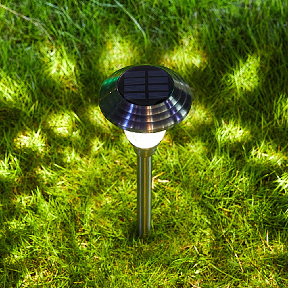 

2Pcs Solar Ground Plug Light LED Lawn Lights Garden Lamp Outdoor Yard Driveway L Lighting Waterproof IP44