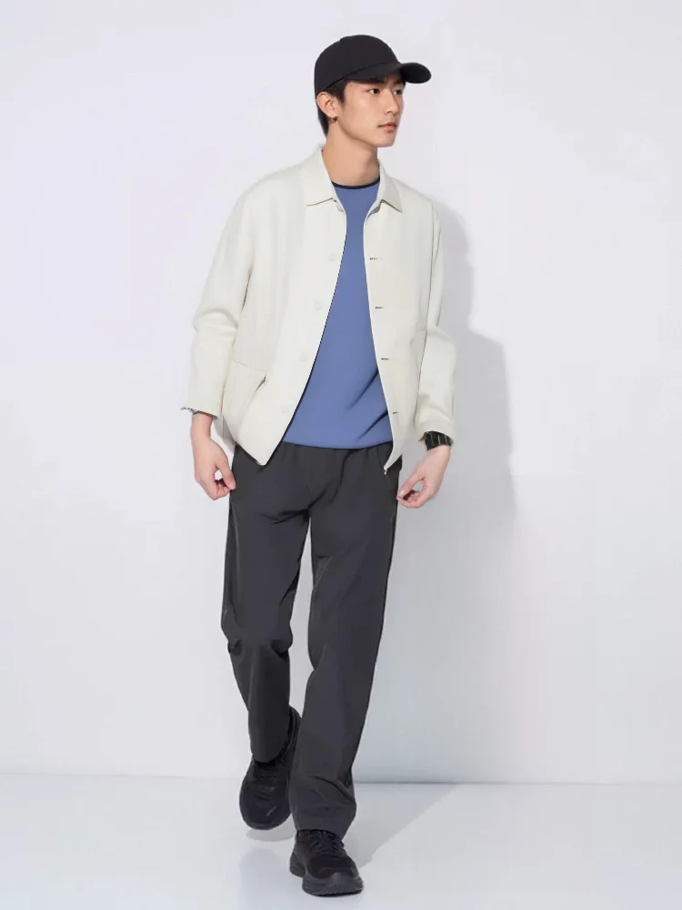 

Comfortable Elastic Sport Pants Qui Dry Sun Protection Long Pants Men's Women's Casual Straight Leg Pants Summer Leisure