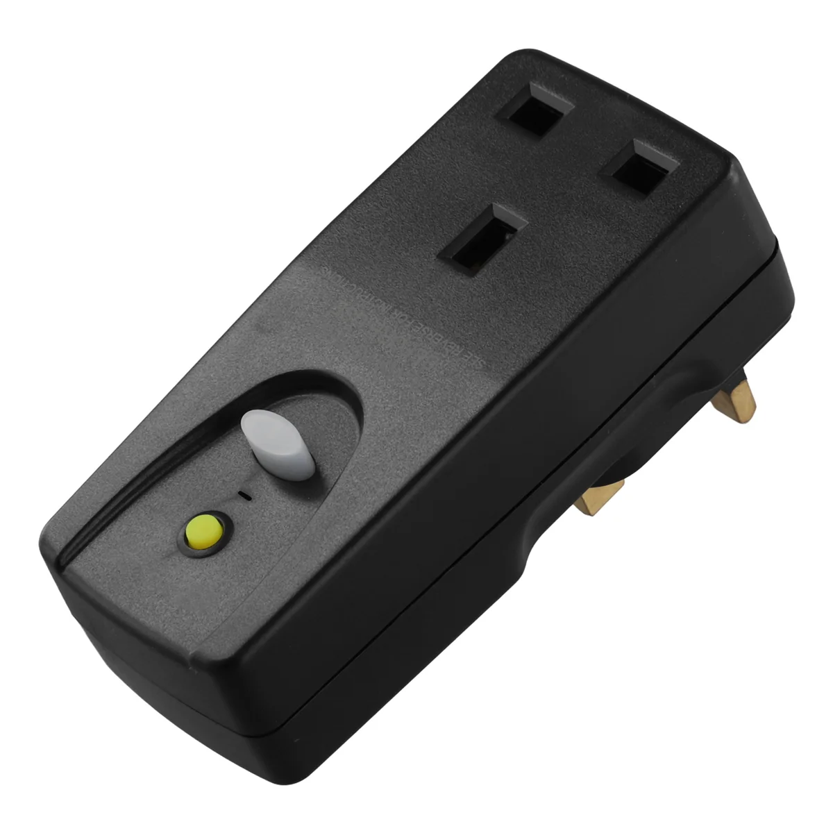 13A RCD Plug Safety RCD Adaptor,with Circuit Breaker Safety Protection for Pool Pump, Power Pressure Washer Uk Plug