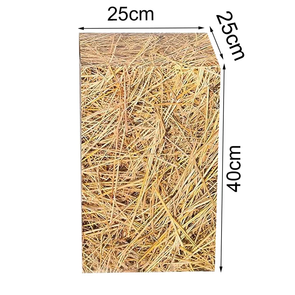 Western Cowboy Birthday Party Decor Hay Bales Straw Boxes Farm Hay Box Inflatable Cowboy Hat Pistol Balloon Kids Party Supplies view 4