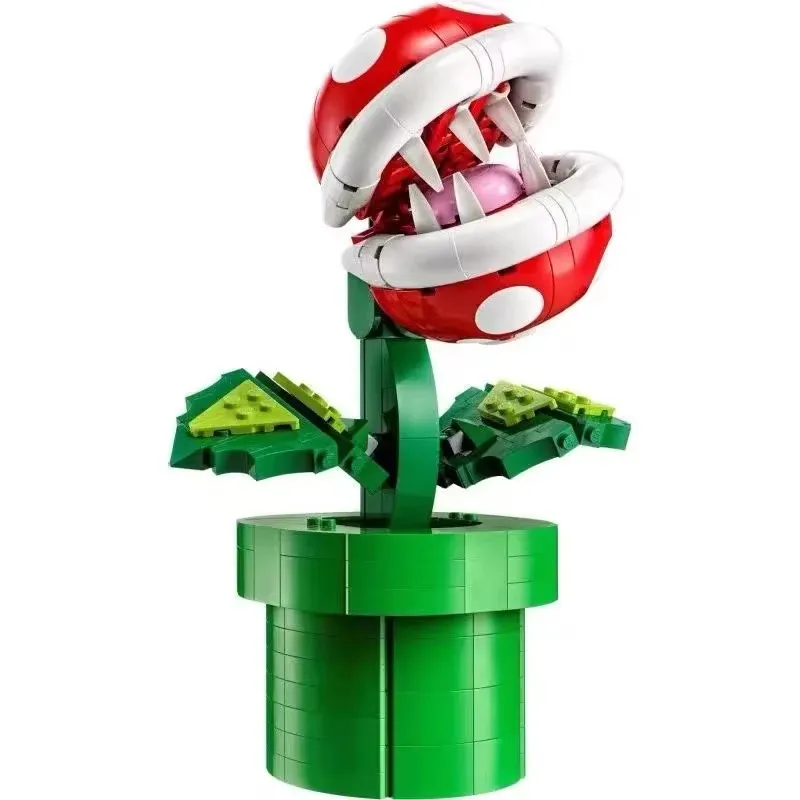 NEW Ideas Chomper Flower Bouquet Perpetual Home Decoration Plant Potted Moc 71426 Model Building Block Puzzle Toys Gift Kid Set