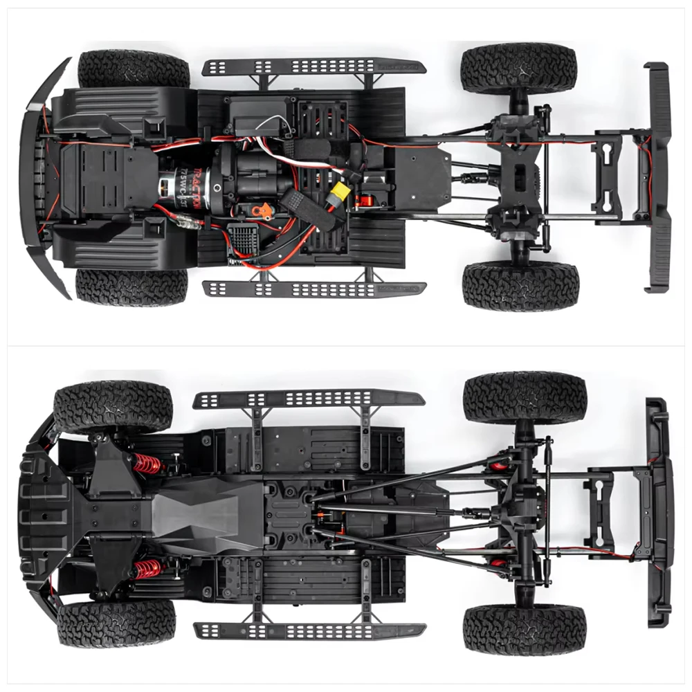 KM 2025 RAPTOR F150 RTR 2.4GHz TRACTION HOBBY 1/8 RC Simulation électrique télécommande modèle voiture chenille jouets pour enfants adultes