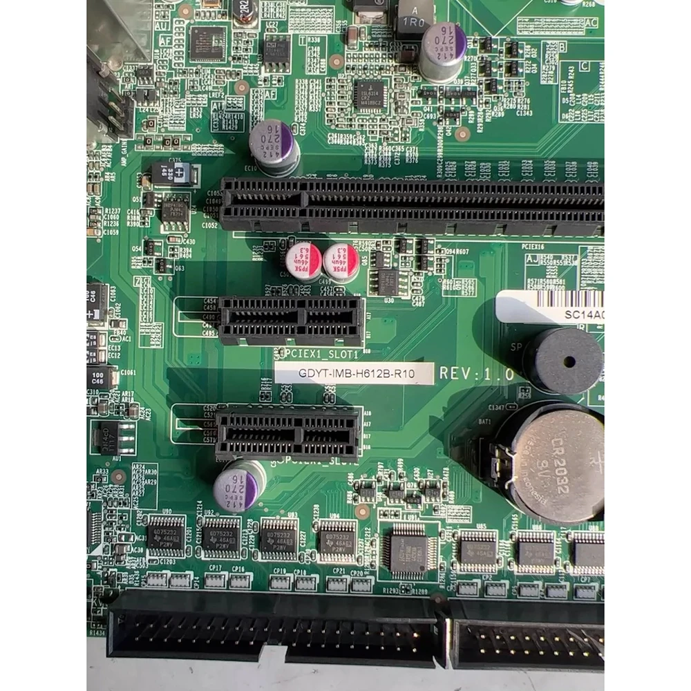 اللوحة الأم للتحكم الصناعي المزدوج VGA المزدوج منفذ الشبكة اللوحة الأم GDYT-IMB-H612B-R10 #3