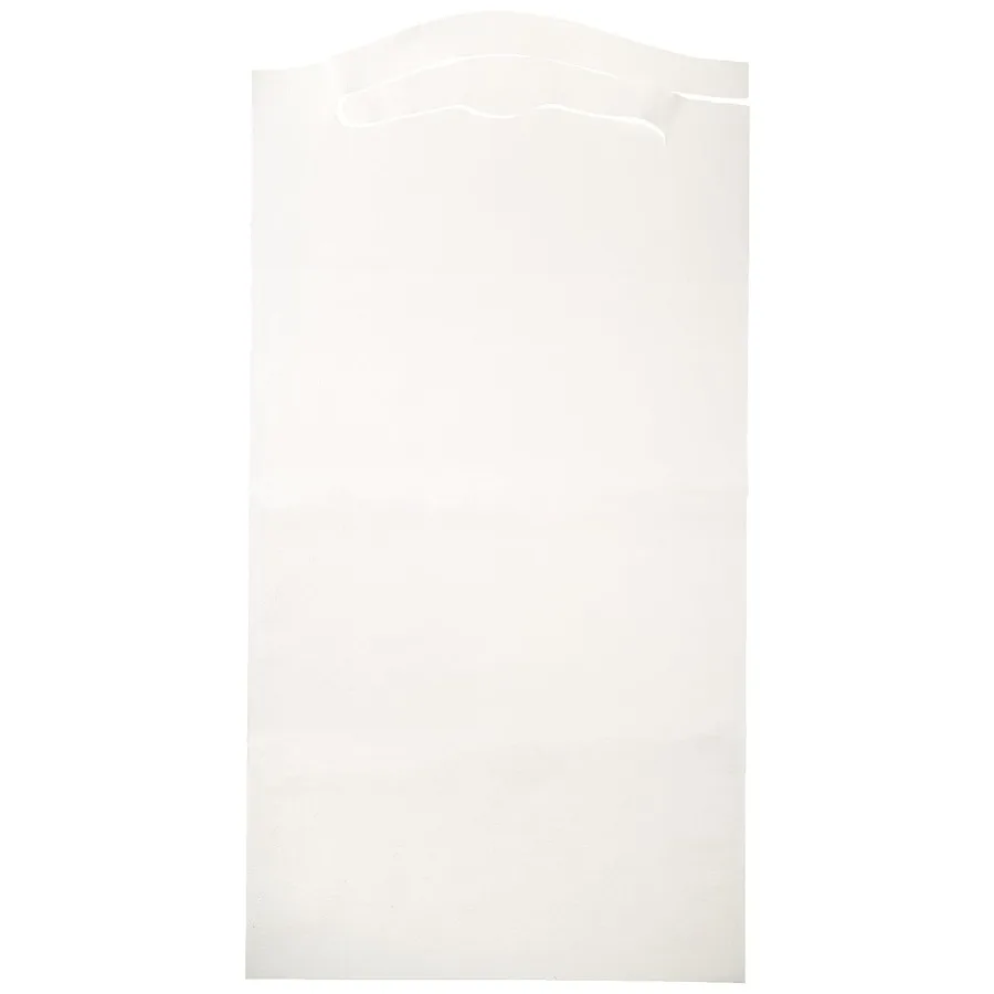 مآزر التقاط الطعام للاستعمال مرة واحدة، عبوة مكونة من 50 قطعة لكبار السن والمعاقين، ملابس بلاستيكية خفيفة الوزن ومريحة