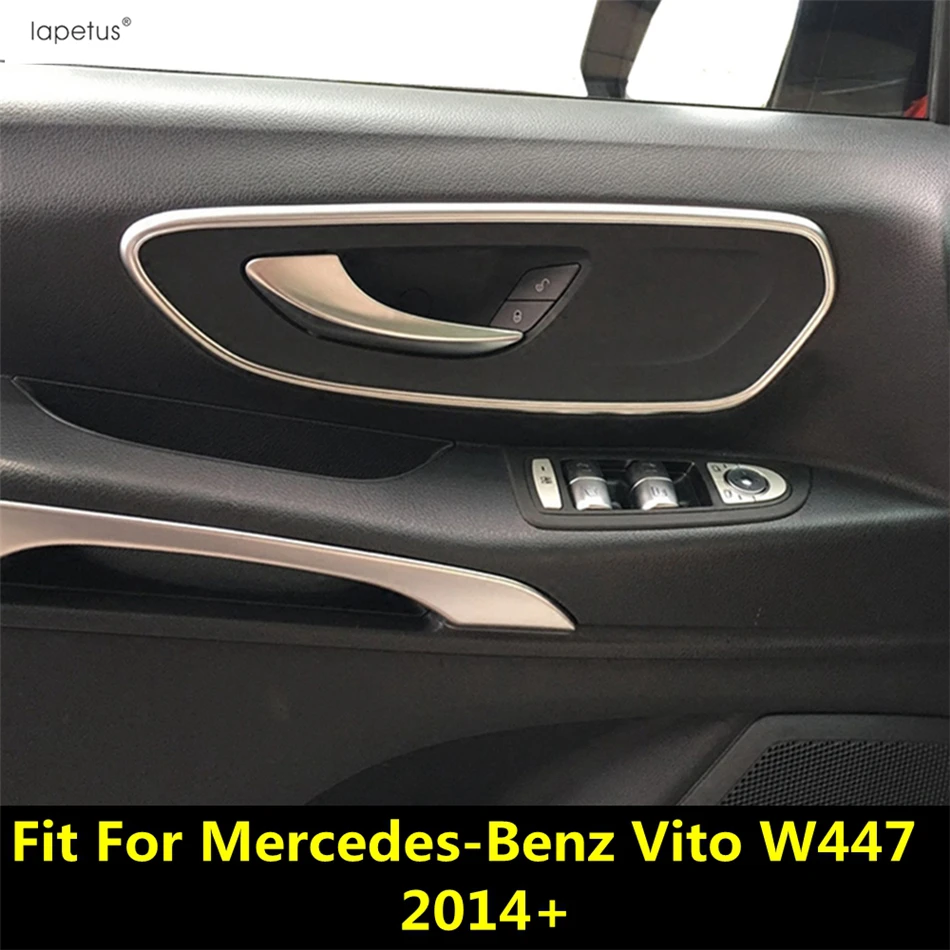 

Interior Accessories For Mercedes-Benz Vito W447 2014 - 2021 Car Door Pull Doorknob Handle Bowl Molding Decoration Cover Trim