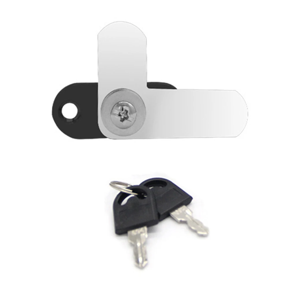 

Черный двойной дверной замок Улучшенная система блокировки почтового ящика безопасности Дверной замок Прочный запирающий механизм Стабильная производительность блокировки